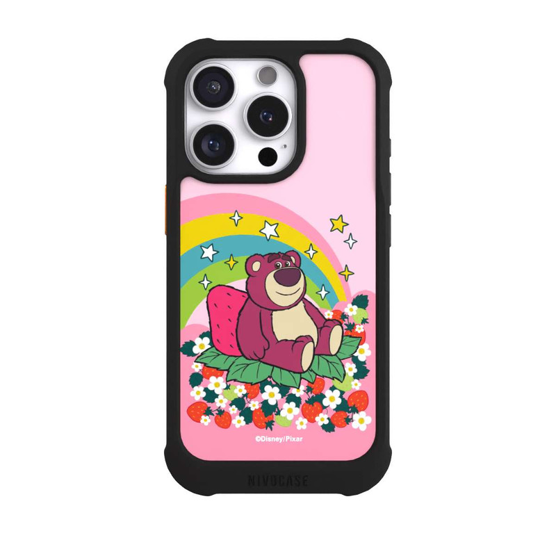 iPhone 16 Pro NIVOmax Strawberry Rainbow