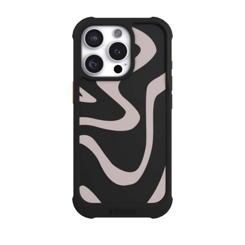 Apple iPhone 16 Pro NIVOmax Linien Wellig Transparent