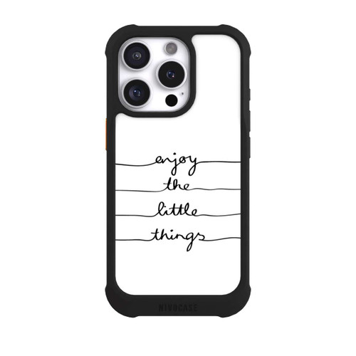Apple iPhone 16 Pro NIVOmax Enjoy The Little Things White