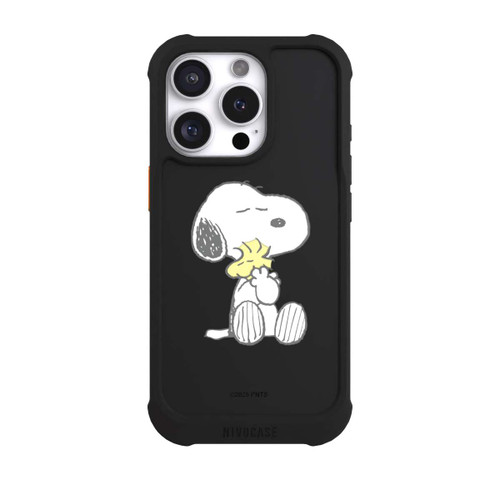 Apple iPhone 16 Pro NIVOmax Snoopy And Woodstock Cuddling transparent