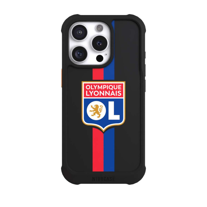 iPhone 16 Pro NIVOmax Olympique Lyonnais Logo Transparent