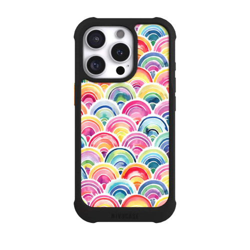 Apple iPhone 16 Pro NIVOmax Happy Summer Rainbow Scales