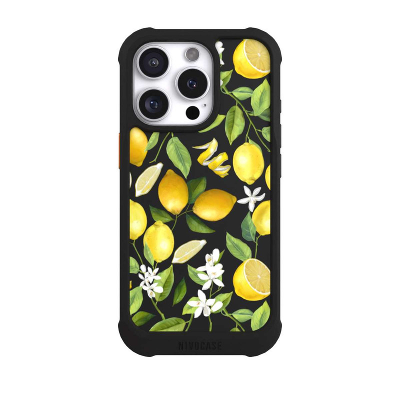 iPhone 16 Pro NIVOmax Lemon Summer Wallpaper Transparent