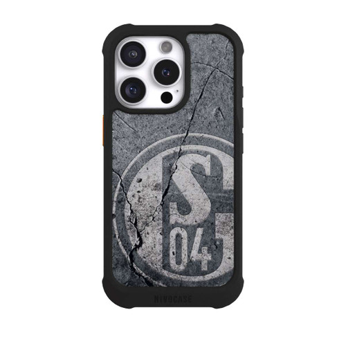 Apple iPhone 16 Pro NIVOmax Schalke 04 Beton Look