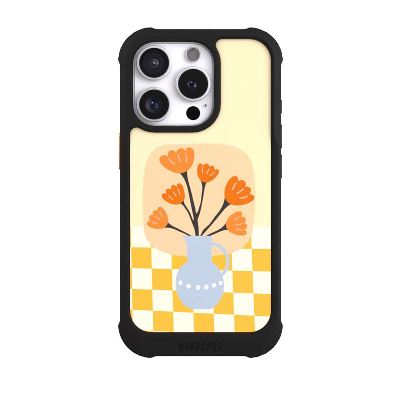 iPhone 16 Pro NIVOmax Bloom Vase Spring Flowers