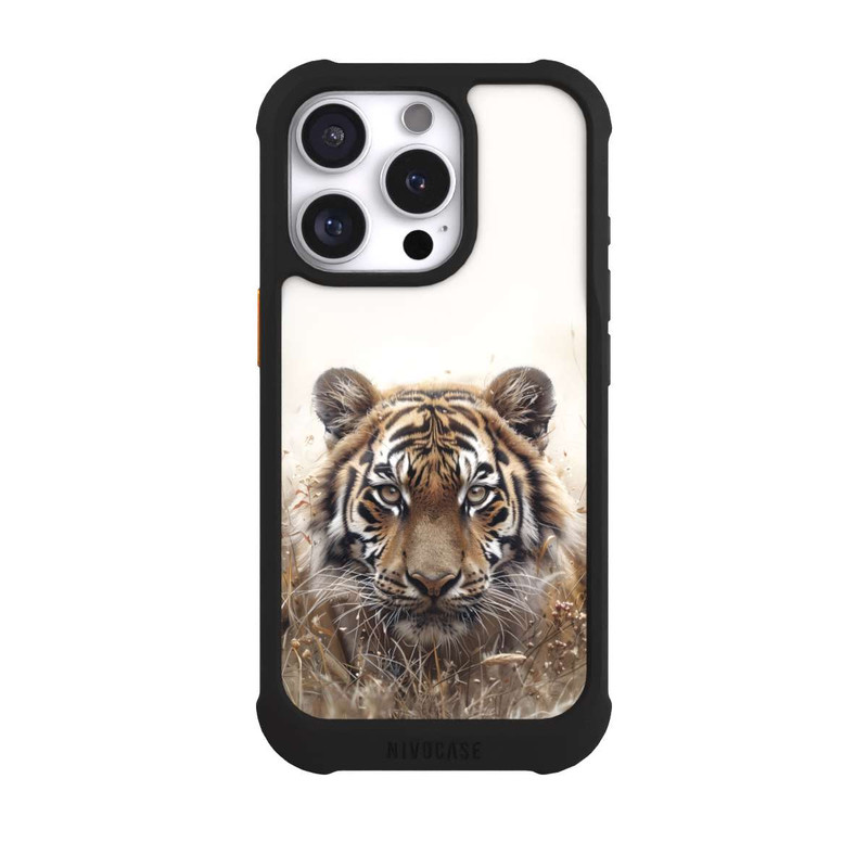 iPhone 16 Pro NIVOmax Hunting Tiger Grasses