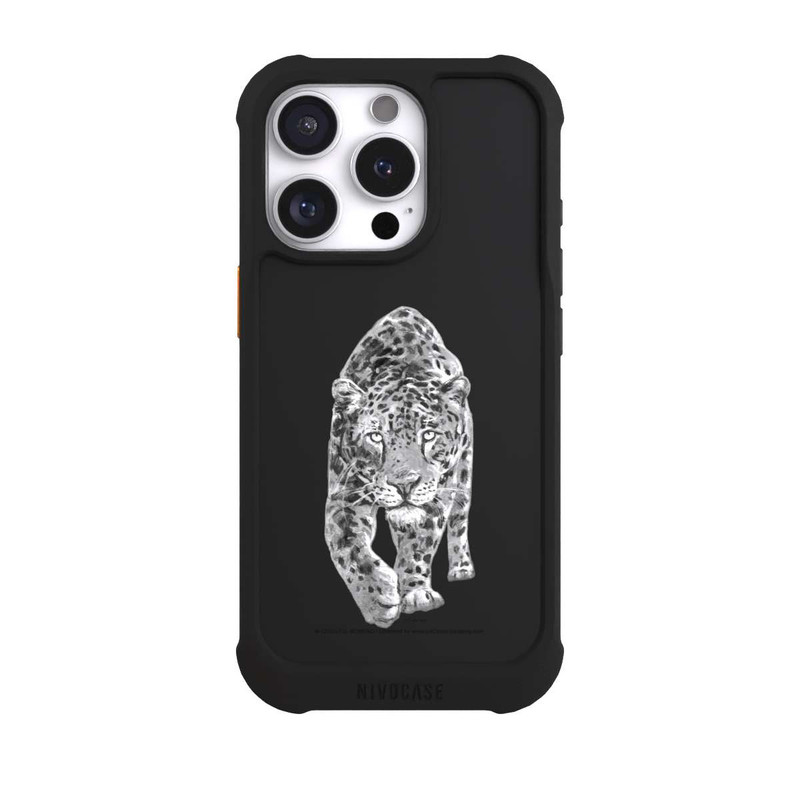 iPhone 16 Pro NIVOmax Leopard transparent