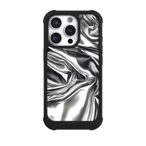 Apple iPhone 16 Pro NIVOmax Shiny Chrome Silver