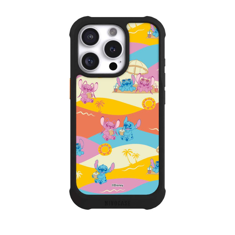 iPhone 16 Pro NIVOmax Stitch Neon Summer Pattern