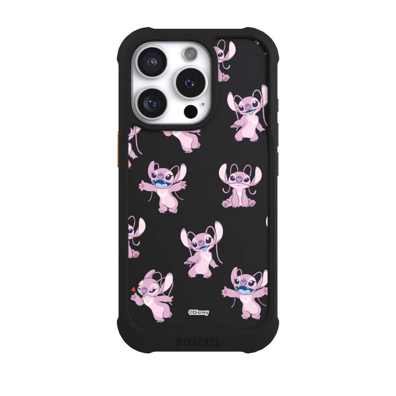 iPhone 16 Pro NIVOmax Angel Faces Pattern Transparent