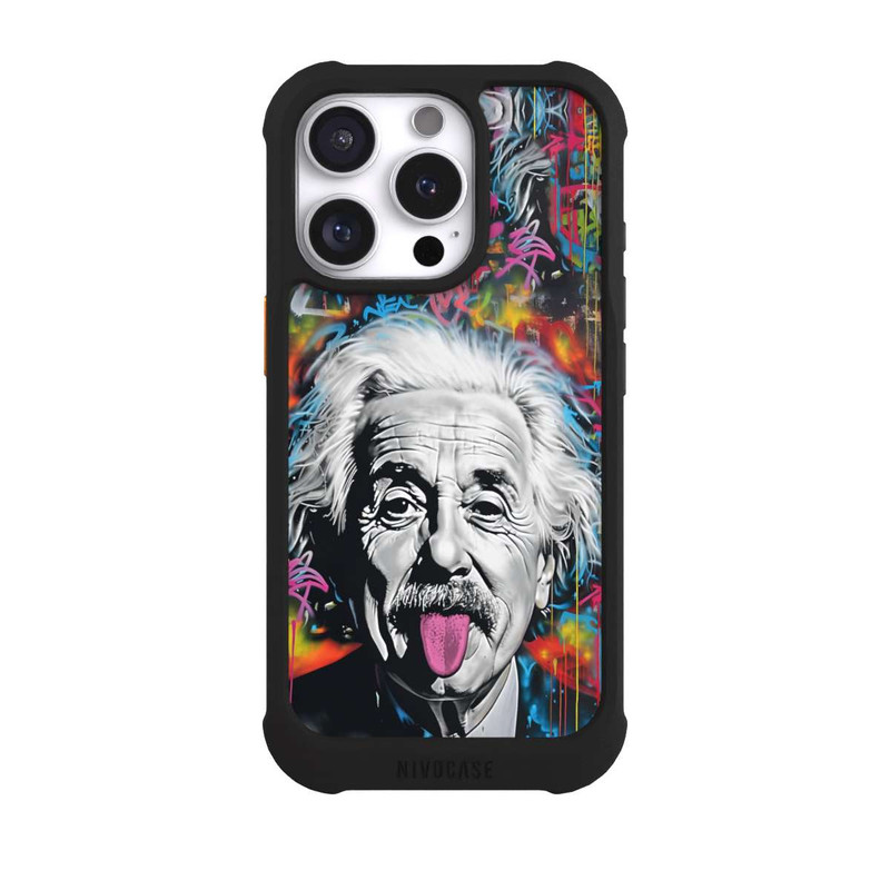 iPhone 16 Pro NIVOmax Physicien à la langue colorée