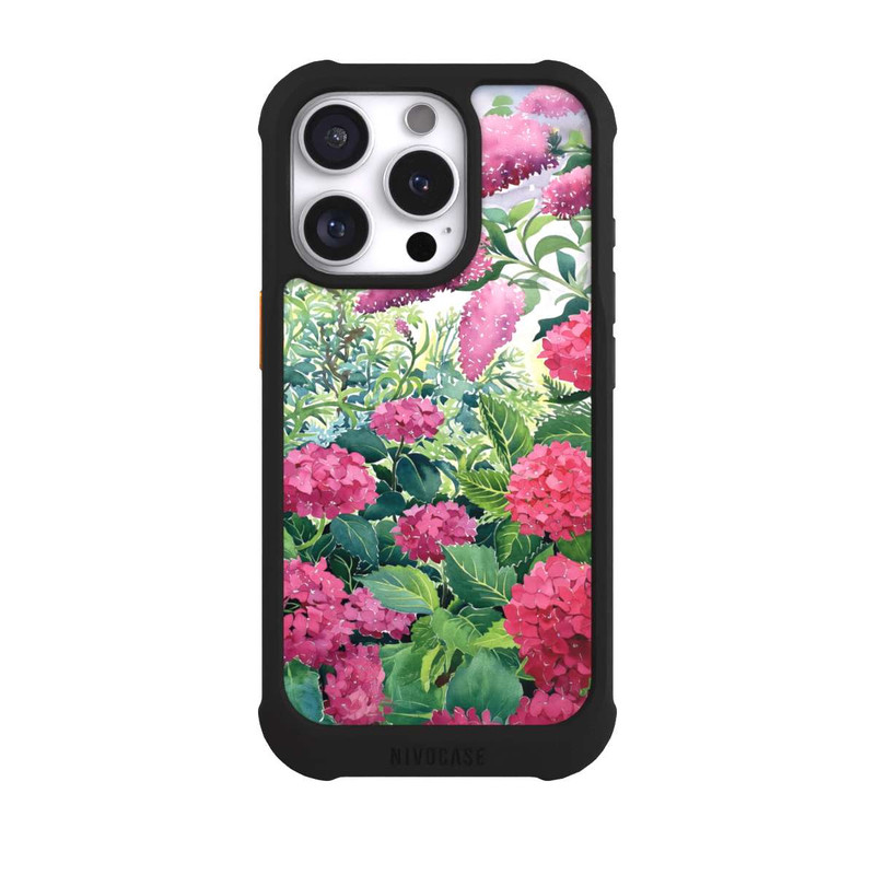 iPhone 16 Pro NIVOmax Garden Hydrangeas and Buddleia by Christopher Ryland
