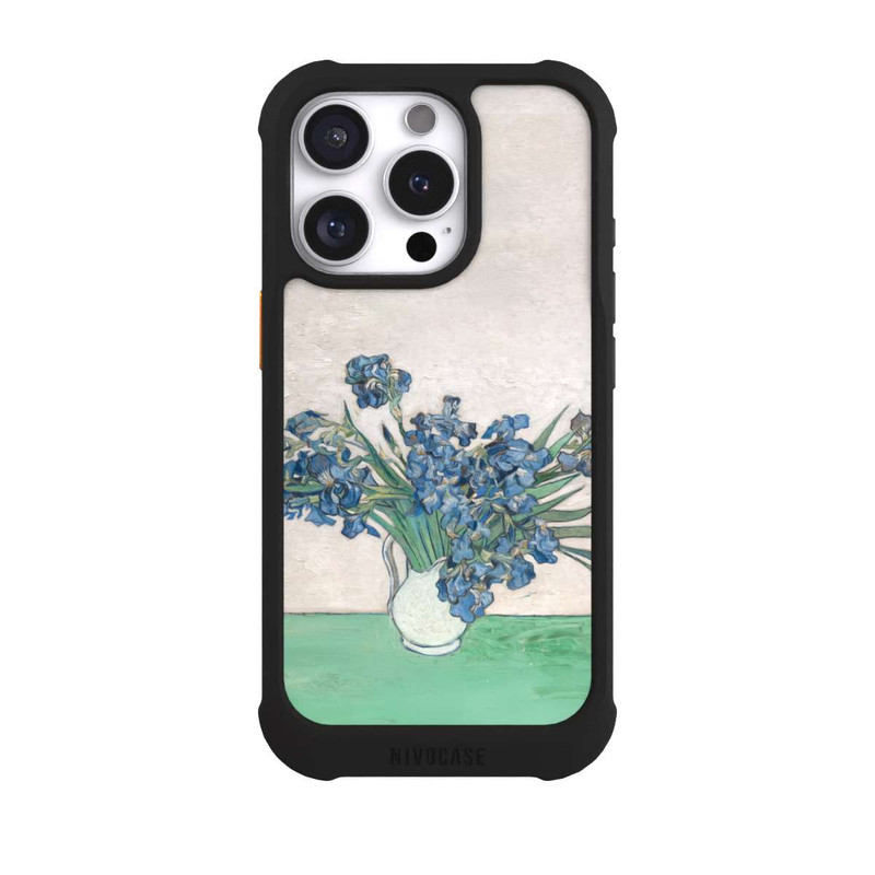 iPhone 16 Pro NIVOmax Irises, by Vincent Van Gogh