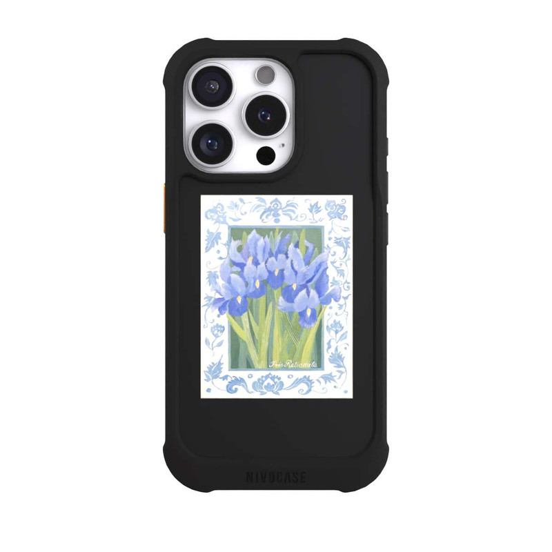 iPhone 16 Pro NIVOmax Blue Iris, by Jennifer Abbott