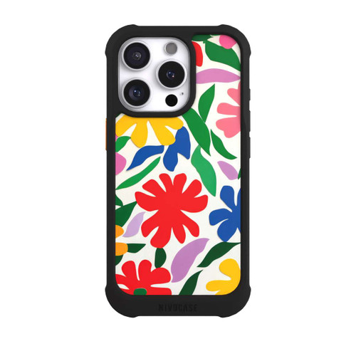 Apple iPhone 16 Pro NIVOmax Blumenliebe Illustration
