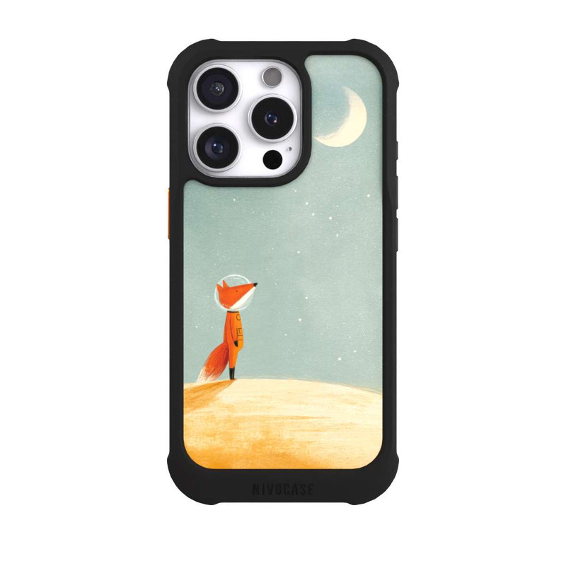 iPhone 16 Pro NIVOmax Fuchs im Mondlicht