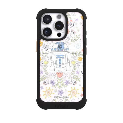 Apple iPhone 16 Pro NIVOmax R2D2 Blumen Muster