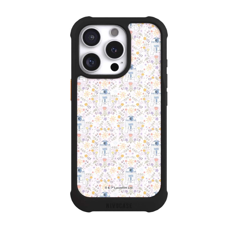 iPhone 16 Pro NIVOmax R2D2 Blumen