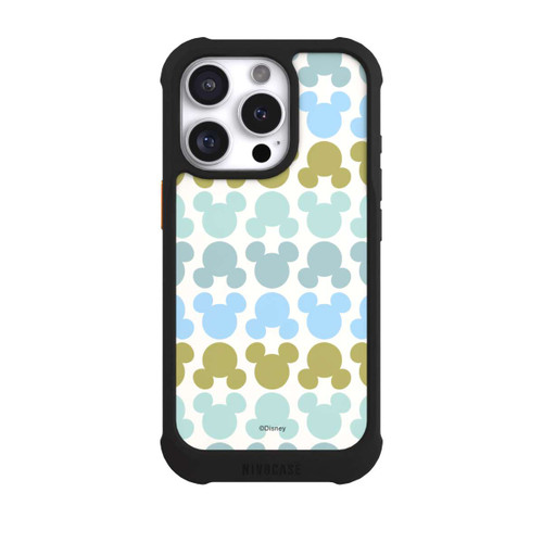 Apple iPhone 16 Pro NIVOmax Disney Mickey Icon Pattern Green and Blue
