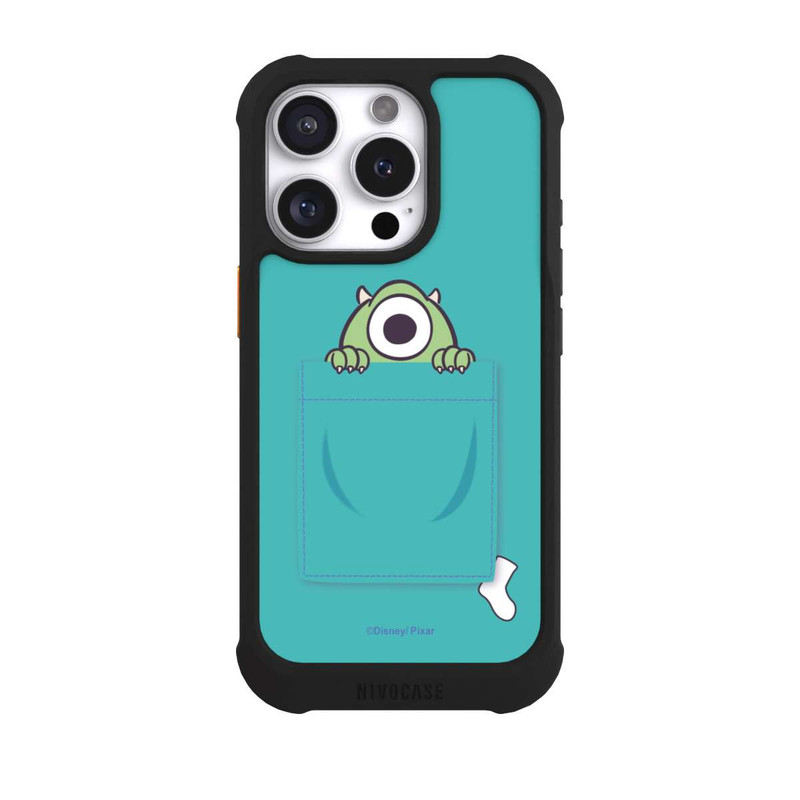 iPhone 16 Pro NIVOmax Monster AG P Green Background