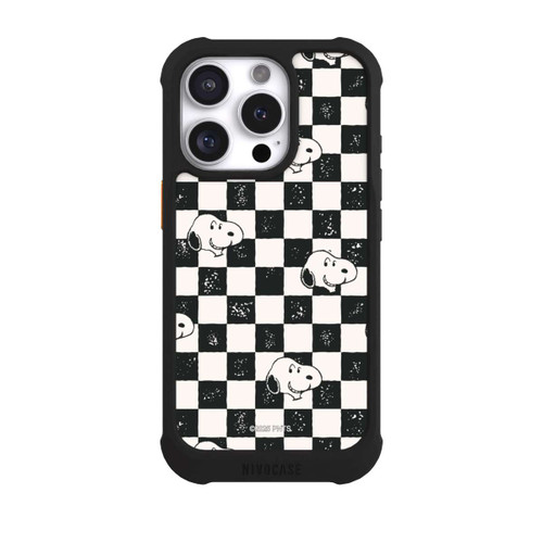 Apple iPhone 16 Pro NIVOmax Snoopy Heads Checked Pattern