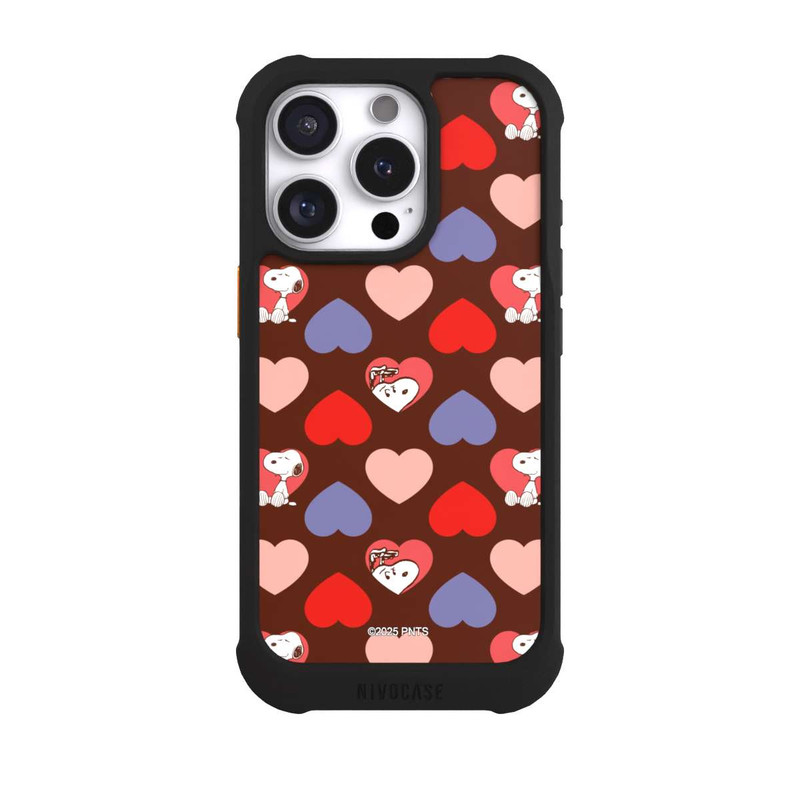 iPhone 16 Pro NIVOmax Peanuts Hearts