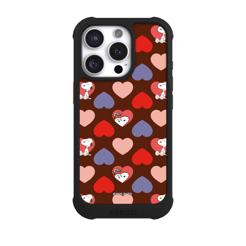 iPhone 16 Pro NIVOmax Peanuts Hearts