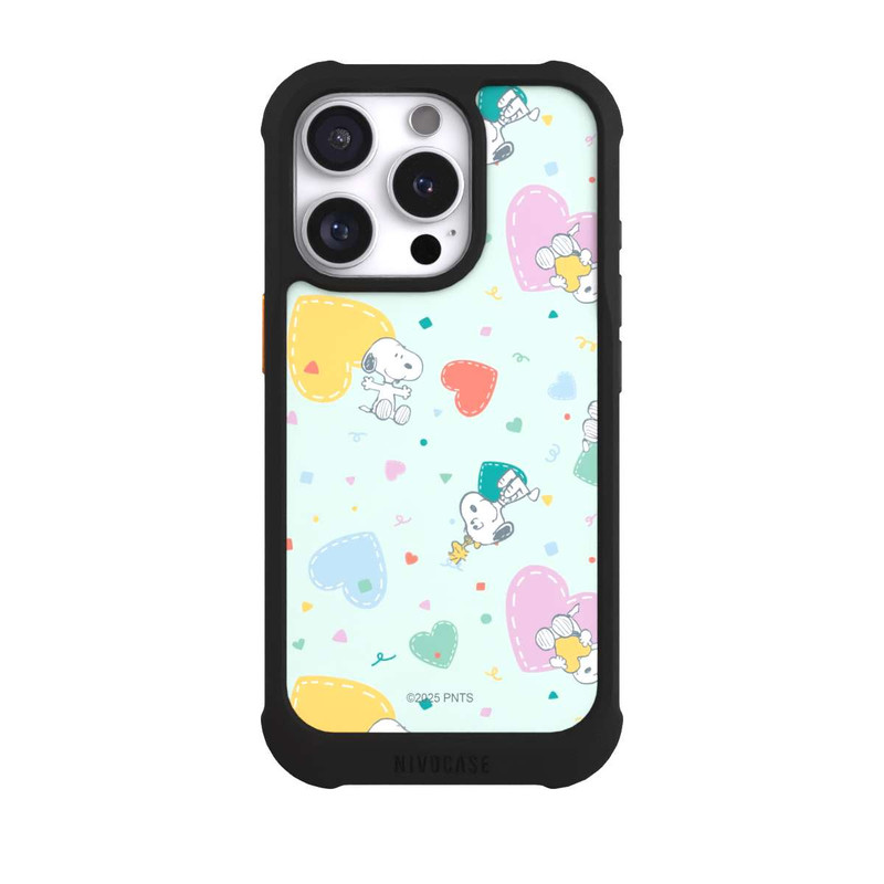 iPhone 16 Pro NIVOmax Snoopy Valentines Hearts