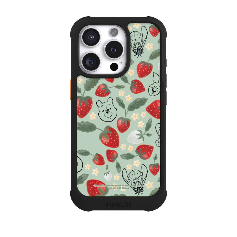 iPhone 16 Pro NIVOmax Winnie the Pooh Strawberries