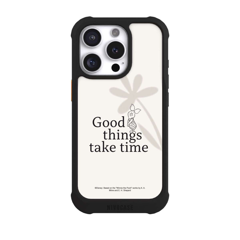iPhone 16 Pro NIVOmax Good Things Take time Piglet