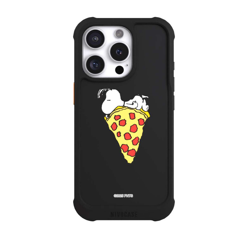 iPhone 16 Pro NIVOmax Snoopy Pizza Transparent