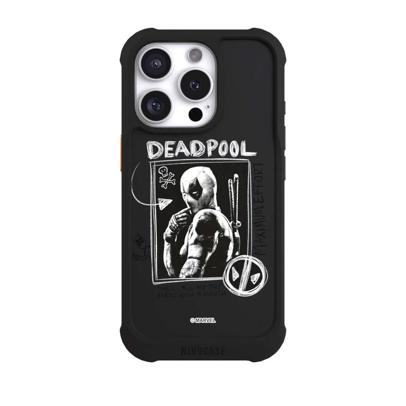 iPhone 16 Pro NIVOmax Deadpool Transparent