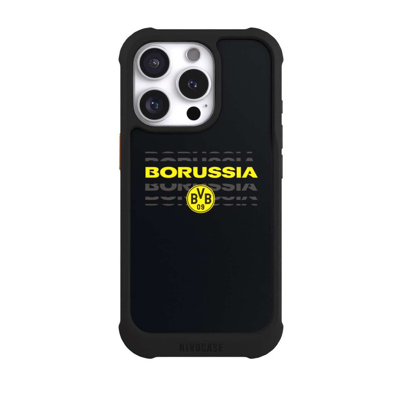 iPhone 16 Pro NIVOmax Borrussia Gelb Schwarz