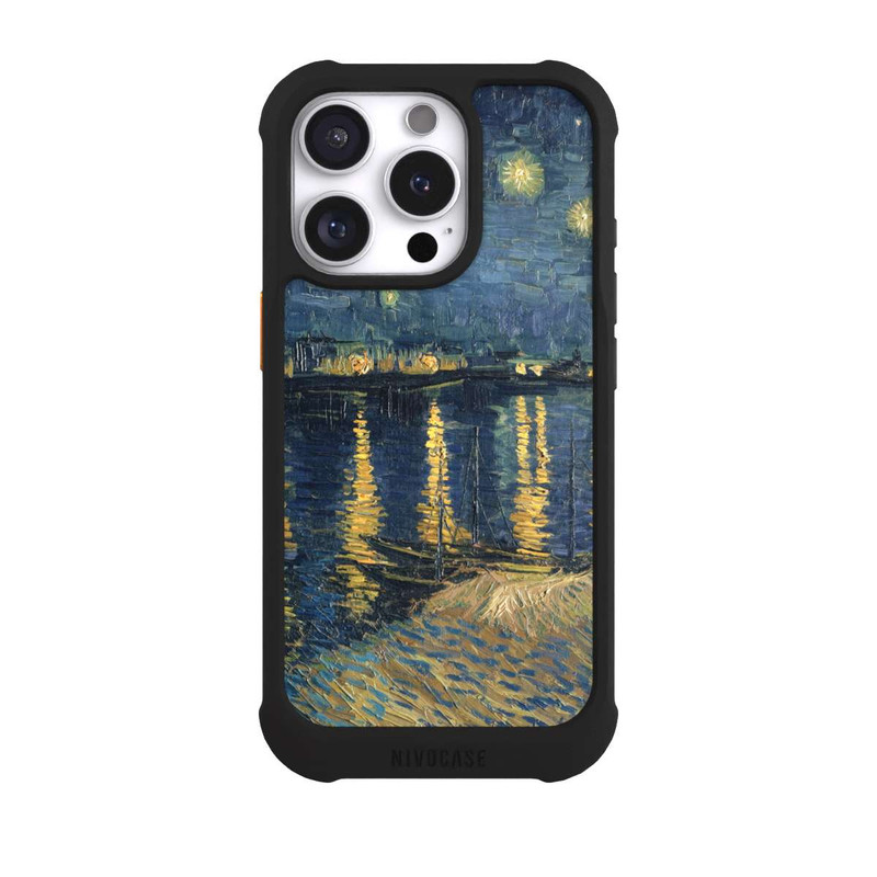 iPhone 16 Pro NIVOmax Nuit Étoilée sur le Rhône