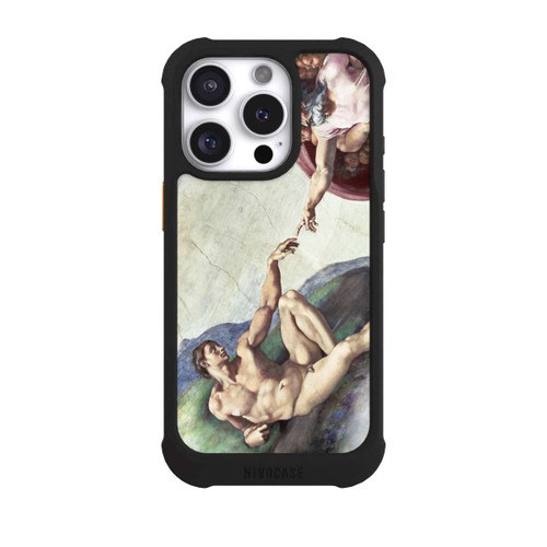 Apple iPhone 16 Pro NIVOmax Michelangelo Buonarroti Création d'Adam