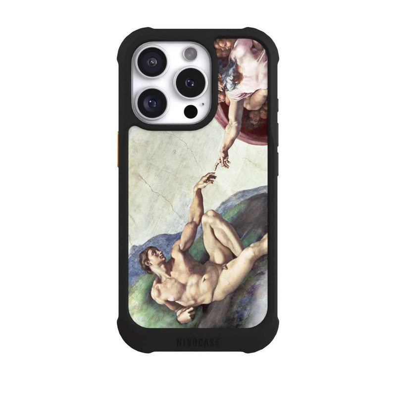 iPhone 16 Pro NIVOmax Michelangelo Buonarroti Création d'Adam