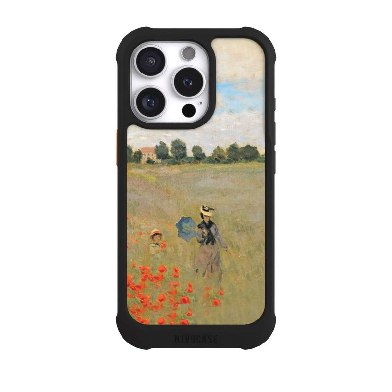 iPhone 16 Pro NIVOmax Mohnfeld bei Argenteuil