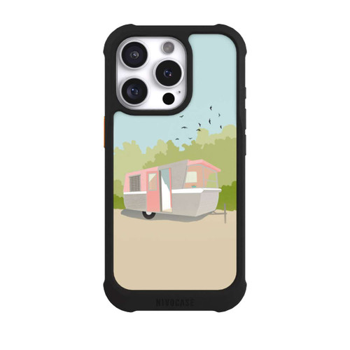 Apple iPhone 16 Pro NIVOmax Retro Glamping by Roberta Murray