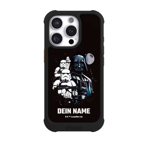 Apple iPhone 16 Pro NIVOmax Dark Side Star Wars customisable