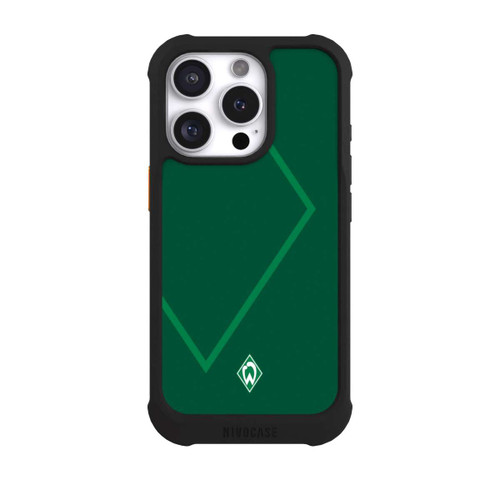 Apple iPhone 16 Pro NIVOmax Werder Grün Rautenelement