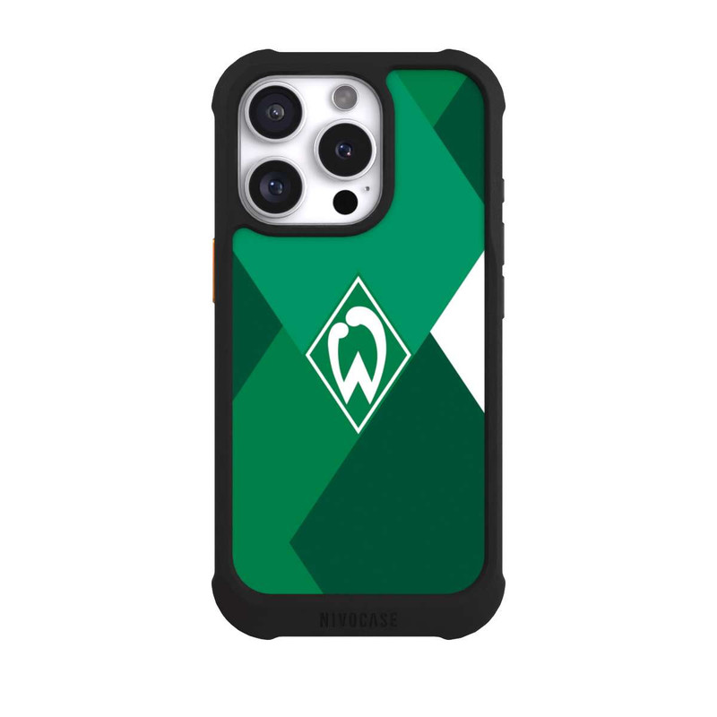 iPhone 16 Pro NIVOmax Werder Bremen Rautenmuster