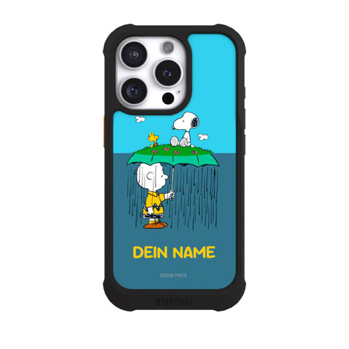 Apple iPhone 16 Pro NIVOmax Charlie Brown Regen Personalisierbar