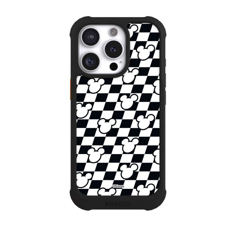 iPhone 16 Pro NIVOmax Happy Racing Pattern Micky Maus Motorsport