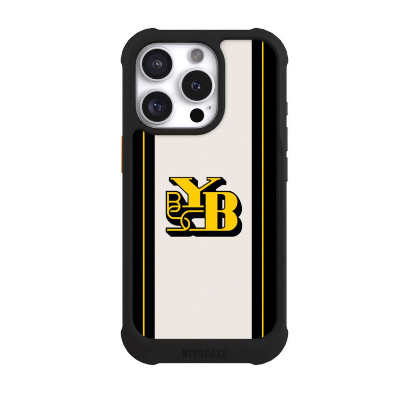 iPhone 16 Pro NIVOmax BSC YB Rétro Logo