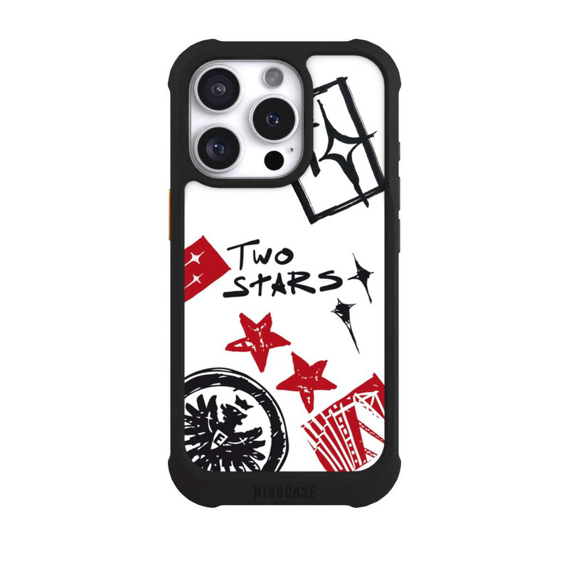iPhone 16 Pro NIVOmax Eintracht Frankfurt Two Stars