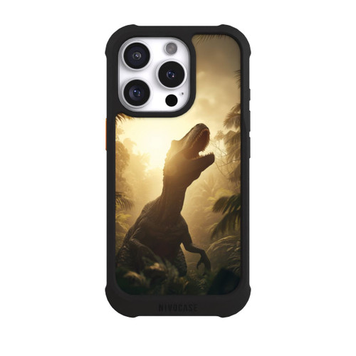 Apple iPhone 16 Pro NIVOmax Dinosaurier im Urwald mit KI