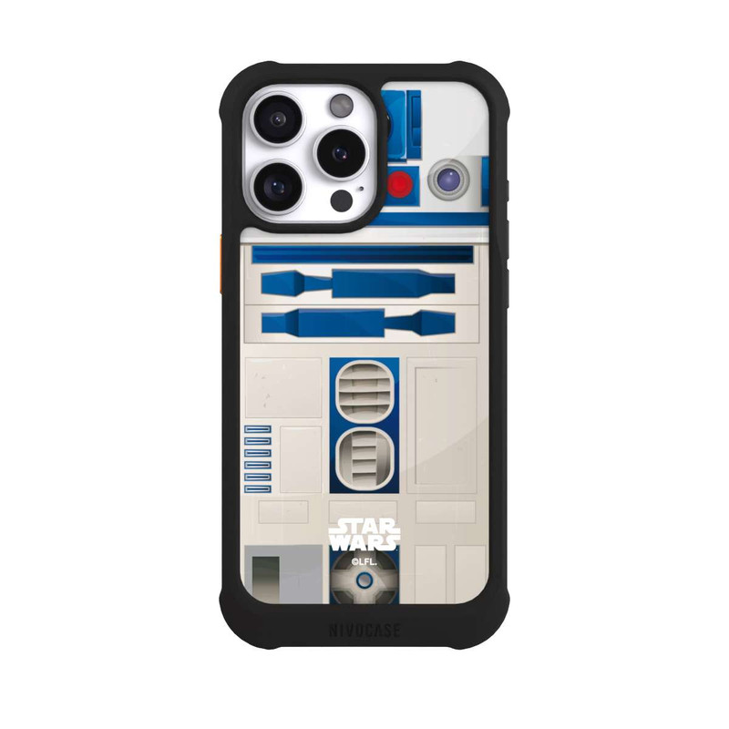 iPhone 16 Pro Max NIVOmax R2D2 Gros plan