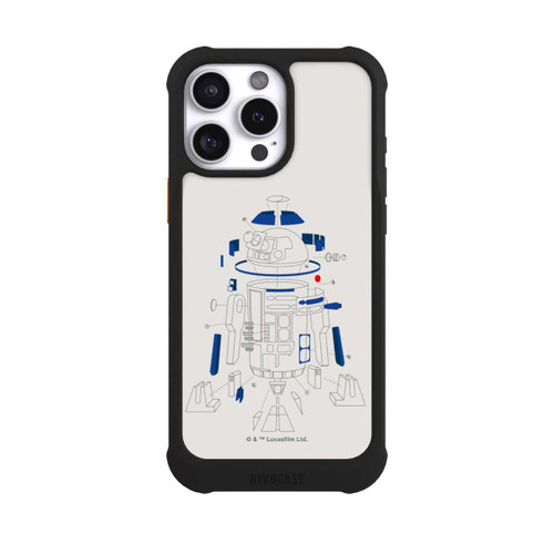Apple iPhone 16 Pro Max NIVOmax R2D2 Explosionszeichung - StarWars 8