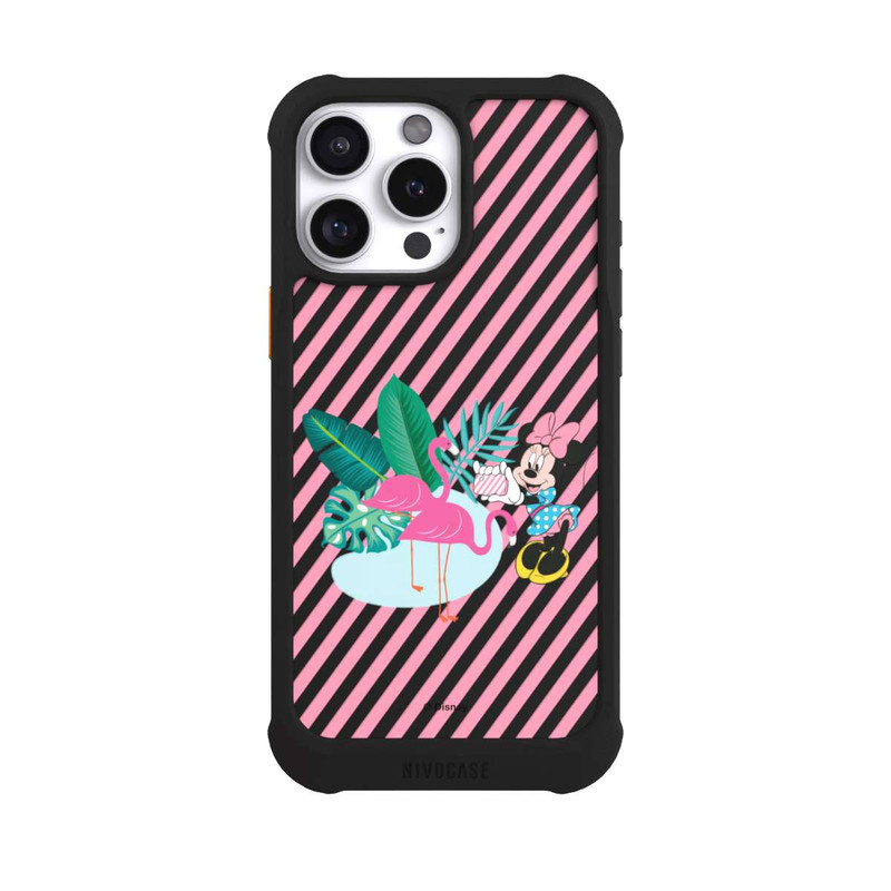 iPhone 16 Pro Max NIVOmax Minnie Flamingo ohne Hintergrund
