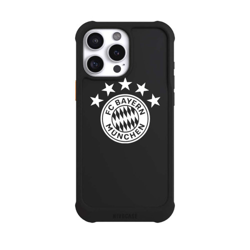 Apple iPhone 16 Pro Max NIVOmax FCB Logo plain with stars - transparent